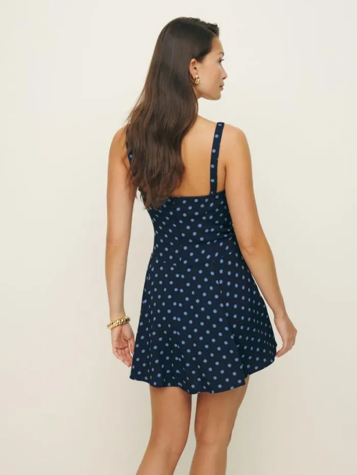 The Reformation Valencio Dress Palo 8211 Clothing
