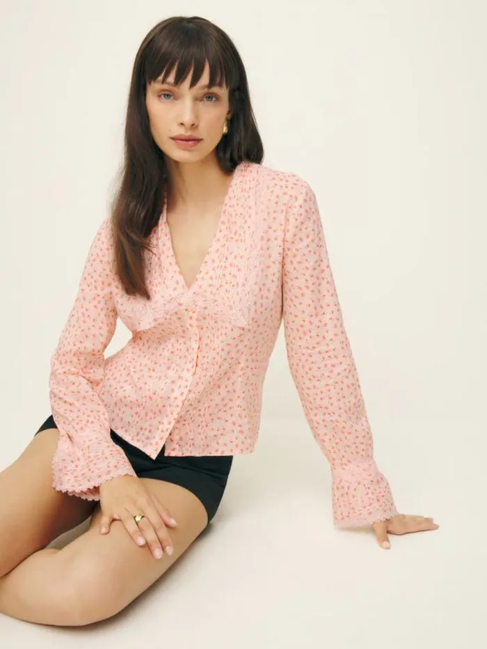 The Reformation Vivi Top Dainty 8211 Clothing