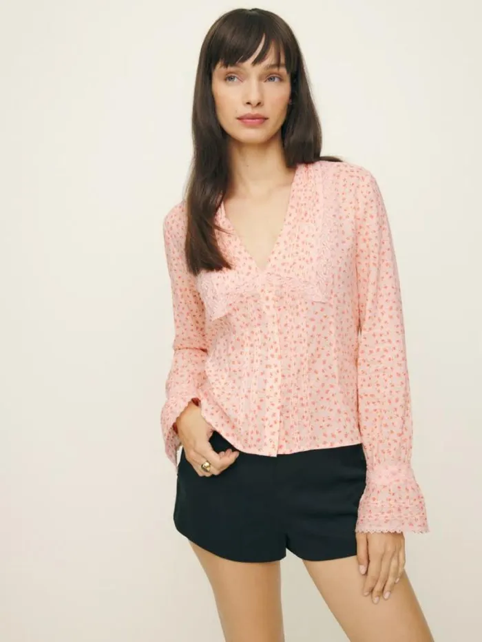 The Reformation Vivi Top Dainty 8211 Clothing