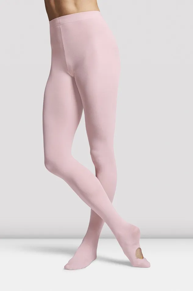 Tights Accessories Bloch Girls Convertible Tights Light Pink
