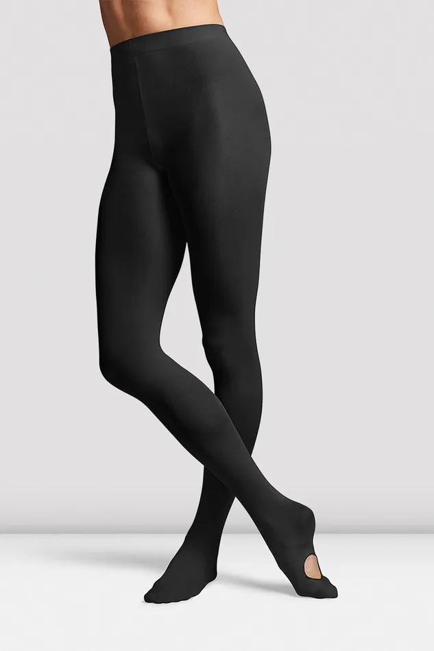 Tights Accessories Bloch Ladies Convertible Tights Black