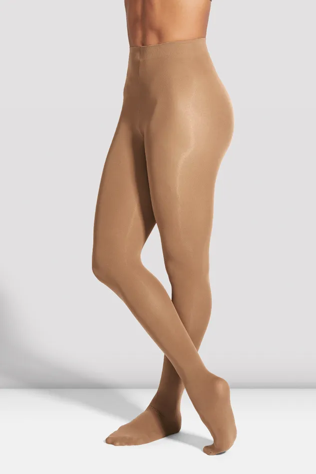 Tights Ladies Footed Tights Tan Bloch Accessories