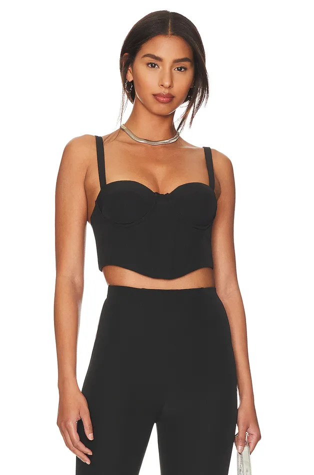 Tish Bustier Top Black Women Lovers and Friends Tops