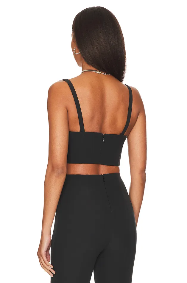 Tish Bustier Top Black Women Lovers and Friends Tops Tish Bustier Top Black Women Lovers and Friends Tops