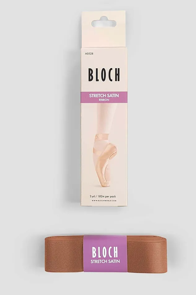 Tonal Pointe Shoes Bloch Adult Stretch Satin Ribbon B27 Satin
