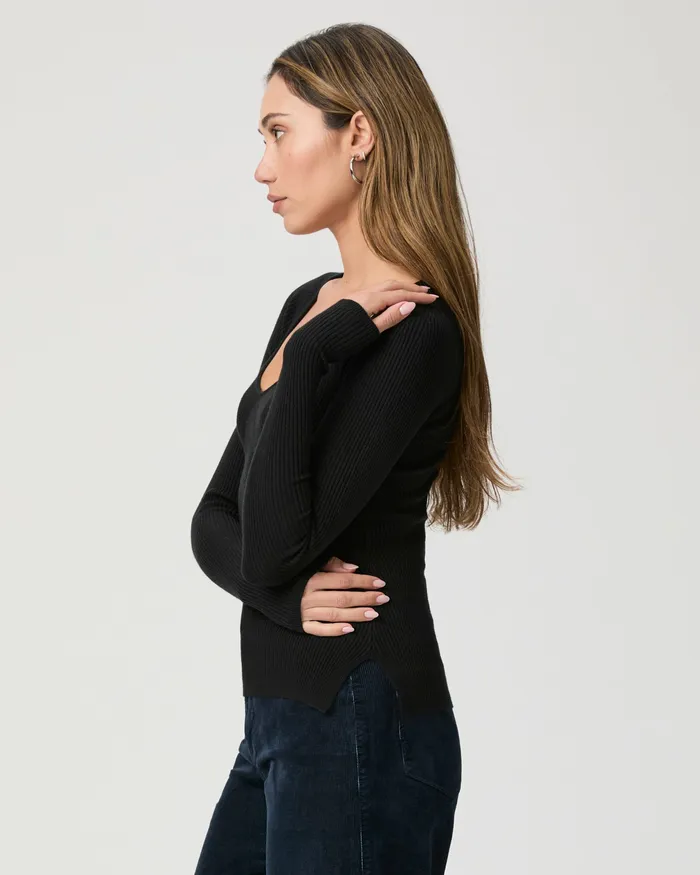 Tops and Blouses PAIGE Women Parvati Top 8211 Black