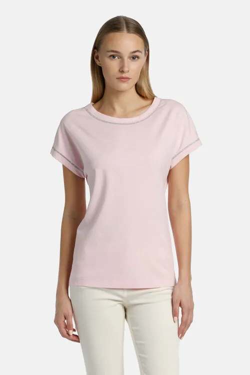 Tops and TShirts Brescello Brescello Blue 8211 Luisa Spagnoli Women