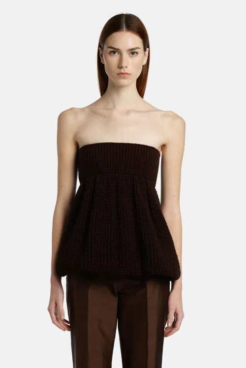 Tops and TShirts Cannocchiale Cannocchiale Brown Luisa Spagnoli Women