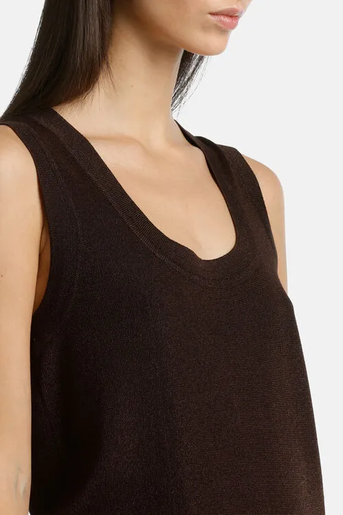 Tops and TShirts Cilindrica Cilindrica Burgundy 8211 Luisa Spagnoli Women