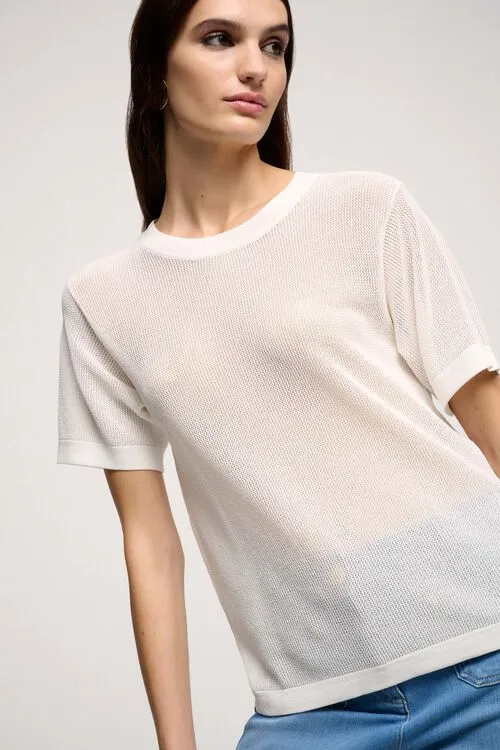 Tops and TShirts Luisa Spagnoli Women Curriculum Curriculum Cream Tops and TShirts Luisa Spagnoli Women Curriculum Curriculum Cream