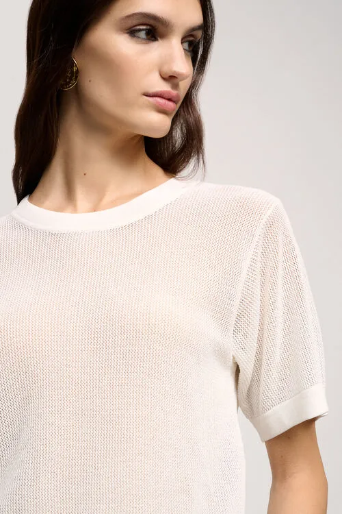 Tops and TShirts Luisa Spagnoli Women Curriculum Curriculum Cream Tops and TShirts Luisa Spagnoli Women Curriculum Curriculum Cream