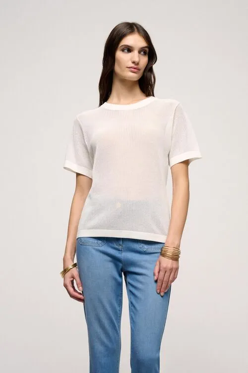 Tops and TShirts Luisa Spagnoli Women Curriculum Curriculum Cream Tops and TShirts Luisa Spagnoli Women Curriculum Curriculum Cream
