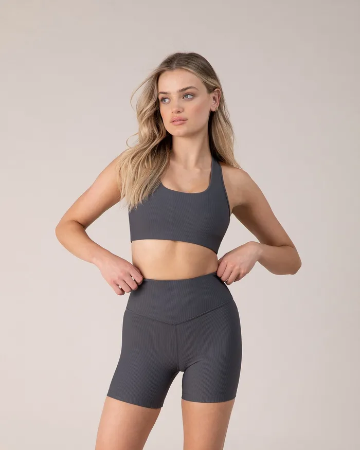 Tops Blochrib Racerback Bra Anthracite Bloch Adult Tops Blochrib Racerback Bra Anthracite Bloch Adult