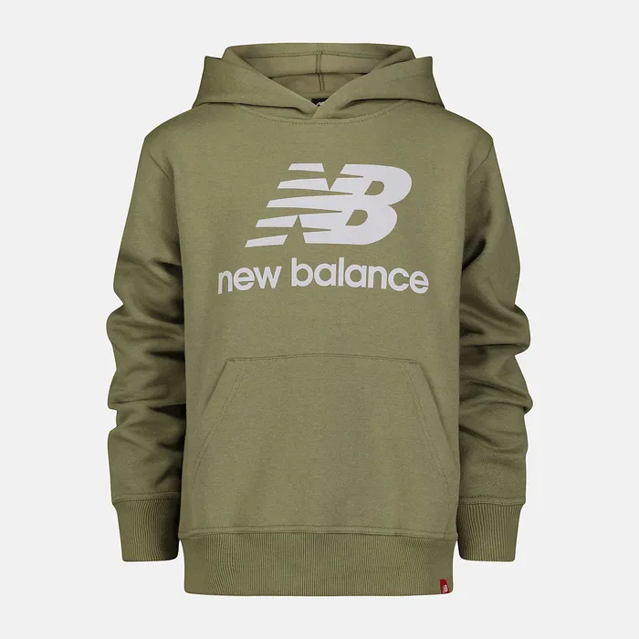 Tops Kids Essential Logo Hoodie TRUE CAMO New Balance