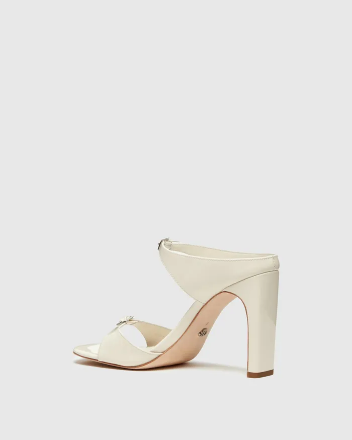 Tyler Sandal 8211 Bone Patent Leather Sandals PAIGE Women