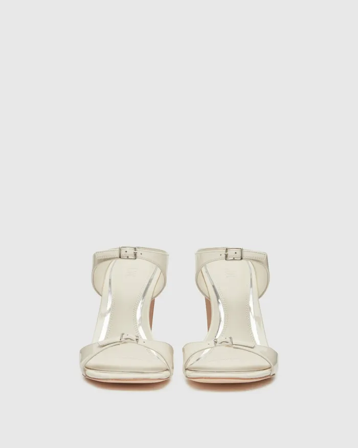 Tyler Sandal 8211 Bone Patent Leather Sandals PAIGE Women