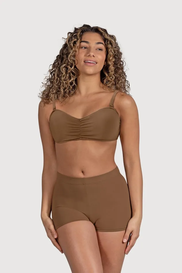 Underwear Adult Ladies Capella High Waist Short Almond Bloch