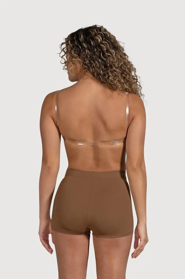 Underwear Adult Ladies Capella High Waist Short Almond Bloch Underwear Adult Ladies Capella High Waist Short Almond Bloch