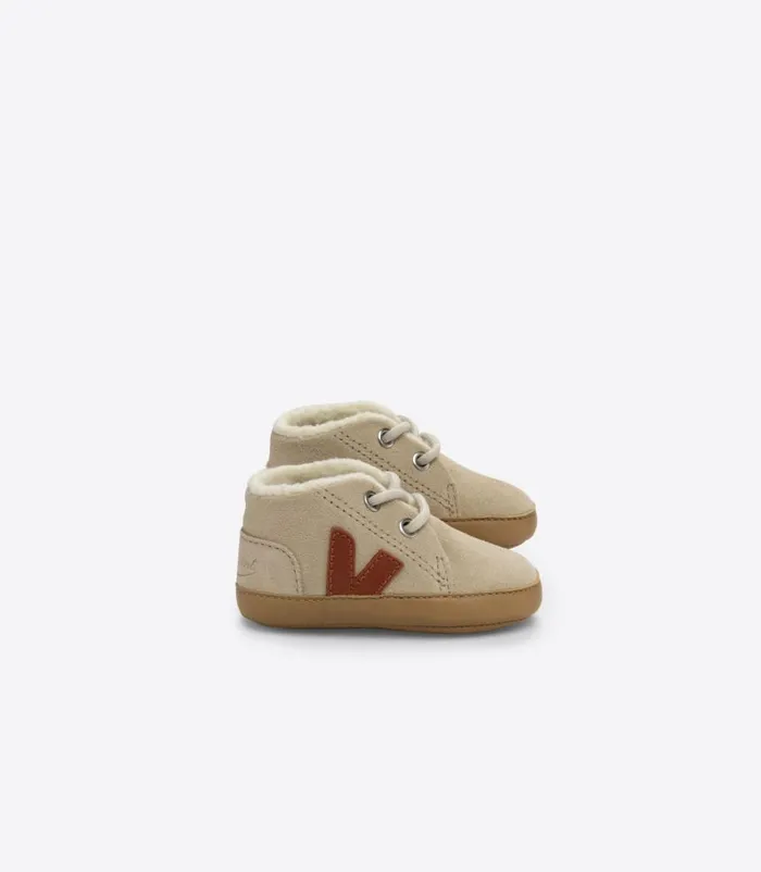 VEJA BABY SUEDE BONPOINT ALMOND CANYON Kids Baby