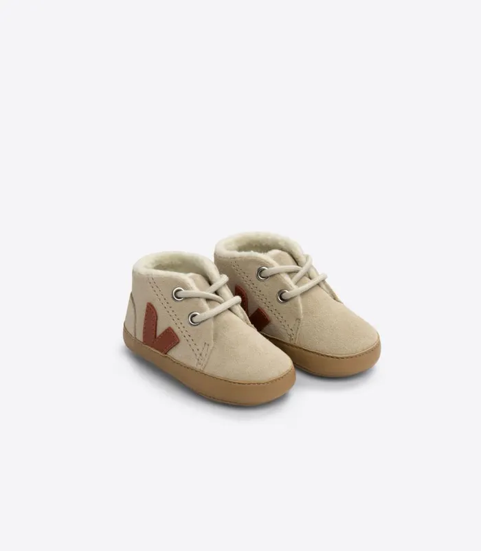 VEJA BABY SUEDE BONPOINT ALMOND CANYON Kids Baby