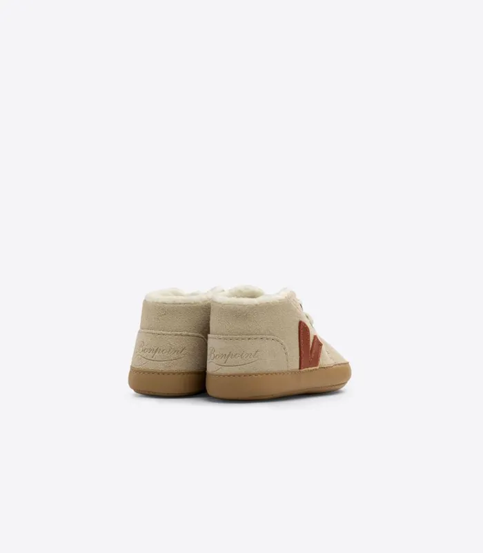 VEJA BABY SUEDE BONPOINT ALMOND CANYON Kids Baby