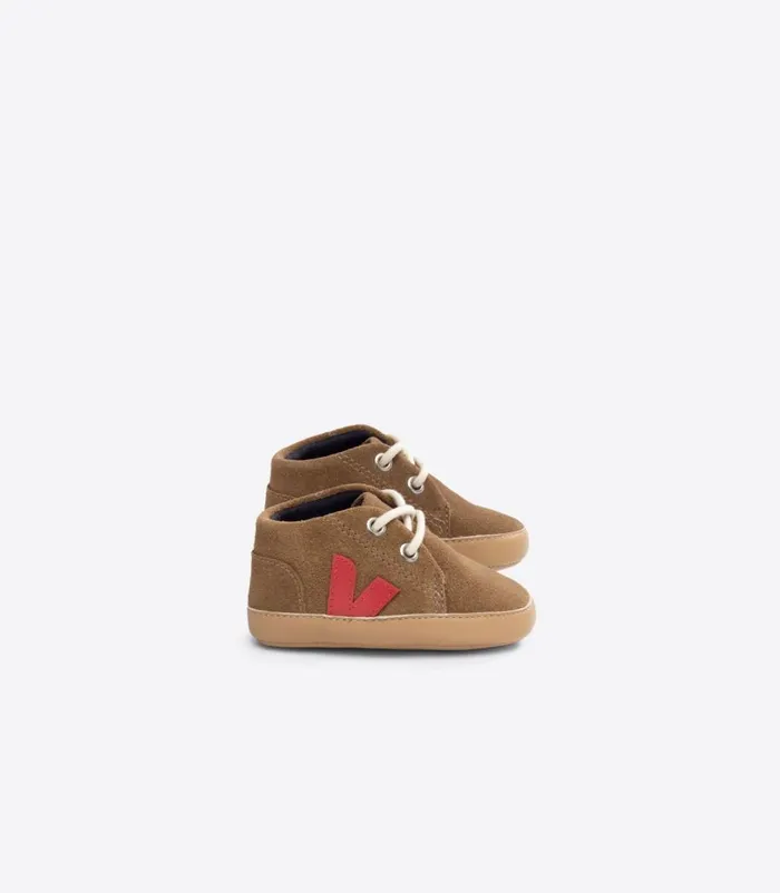 VEJA BABY SUEDE BROWN PEKIN Kids Baby