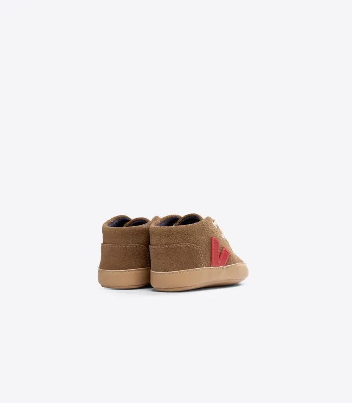 VEJA BABY SUEDE BROWN PEKIN Kids Baby