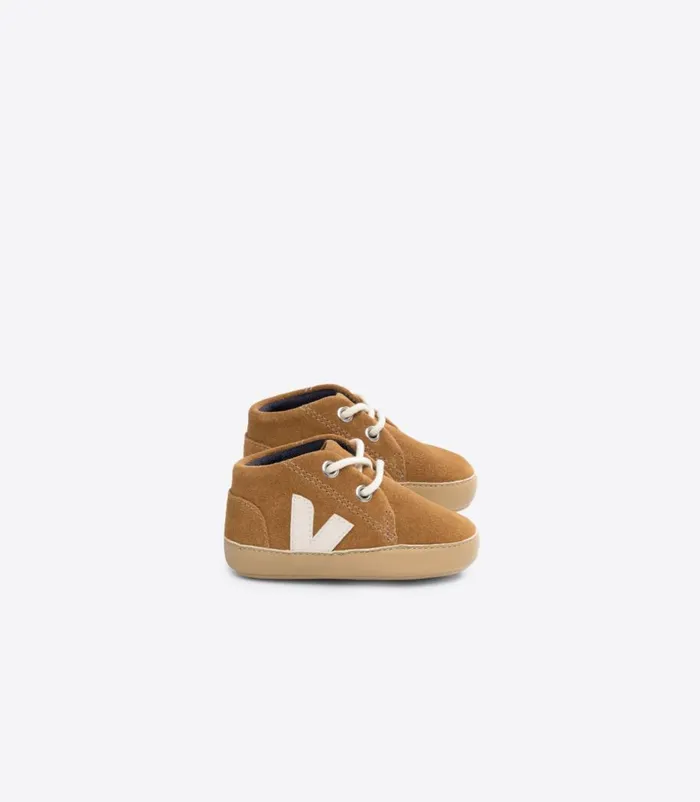 VEJA BABY SUEDE CAMEL PIERRE Kids Baby