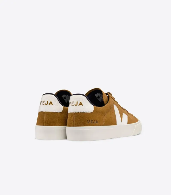 VEJA CAMPO SUEDE CAMEL WHITE Women Campo