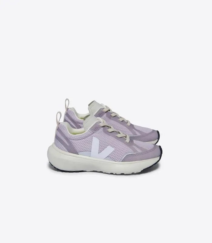 VEJA CANARY ALVEOMESH PARME WHITE Kids Canary