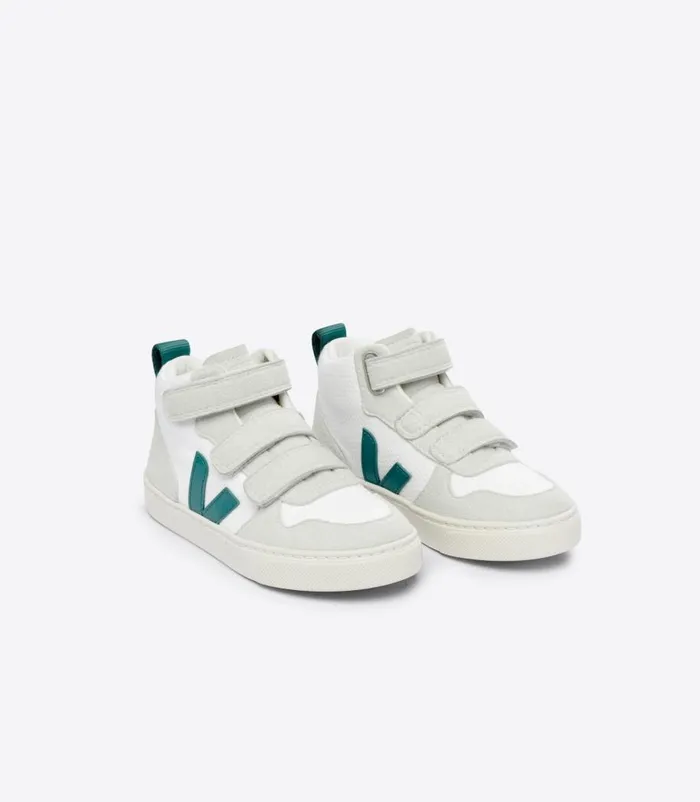 VEJA V10 MID BMESH WHITE BRITTANY Kids V10 Mid