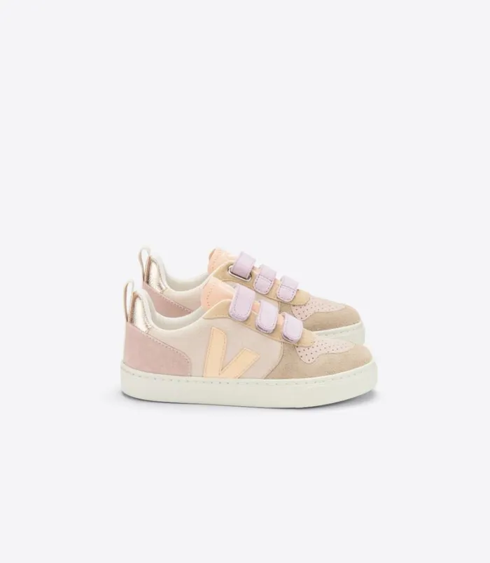 VEJA V10 SUEDE MULTICO SABLE Kids V10