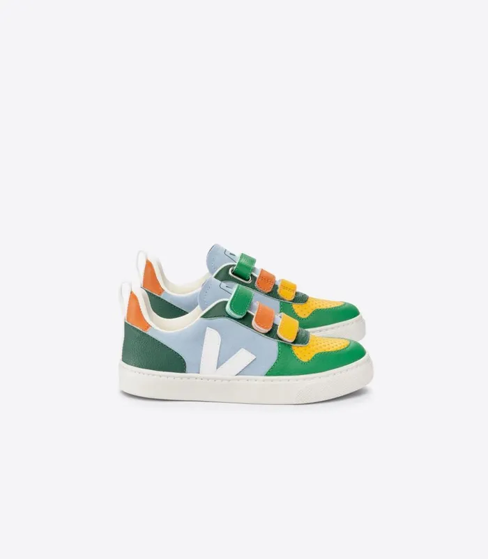 VEJA V10 SUEDE MULTICO STEEL Kids V10