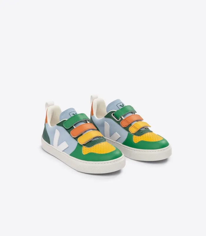 VEJA V10 SUEDE MULTICO STEEL Kids V10
