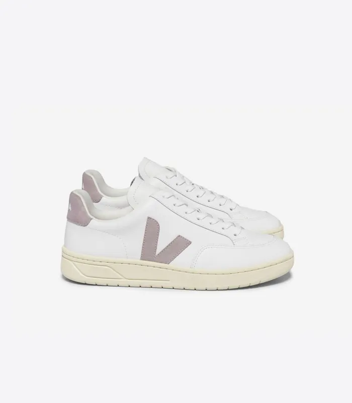 VEJA V12 LEATHER WHITE BABE Women V12