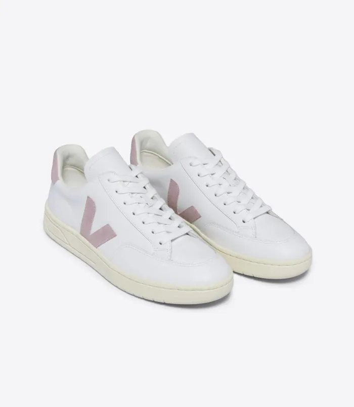 VEJA V12 LEATHER WHITE BABE Women V12