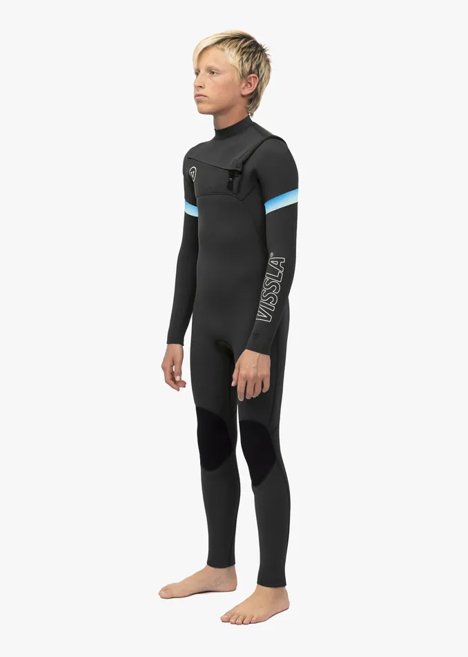 Vissla 7 Seas Boys Raditude 43 Full Chest Zip Wetsuit Black 2 Youth Wetsuits Vissla 7 Seas Boys Raditude 43 Full Chest Zip Wetsuit Black 2 Youth Wetsuits