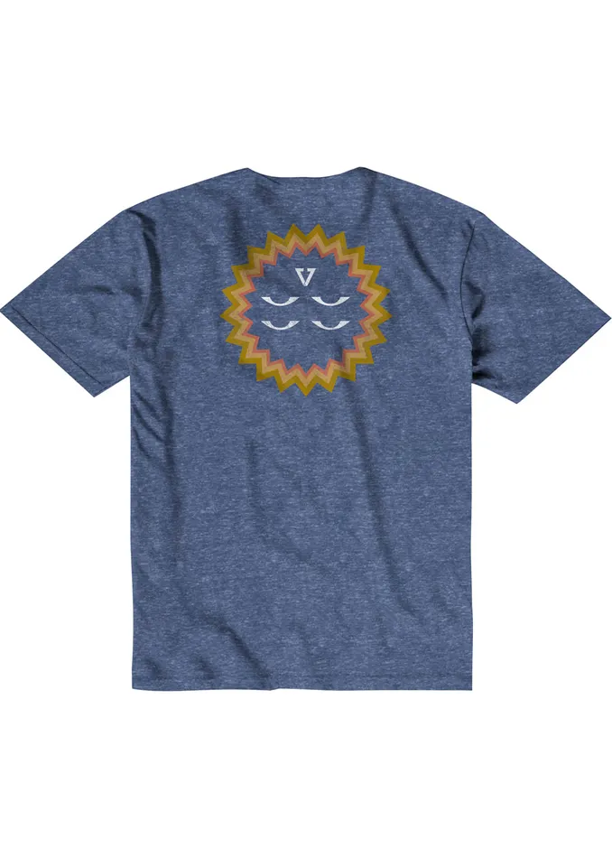 Vissla Clothing Youth Four Eyes Boys Snow Tee RYH 8211 Royal Heather