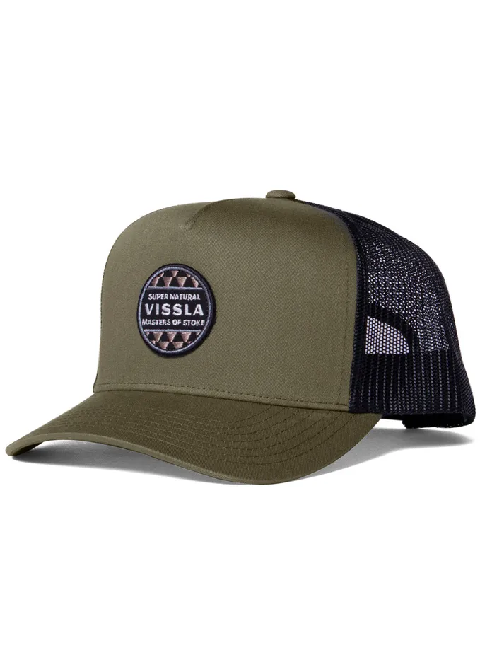 Vissla Solid Sets Eco Trucker Hat Surplus Men Hats