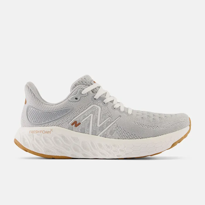 Walking New Balance Women Fresh Foam X 1080v12 Lounge Around Grey with Sea Salt and Copper Metallic Walking New Balance Women Fresh Foam X 1080v12 Lounge Around Grey with Sea Salt and Copper Metallic