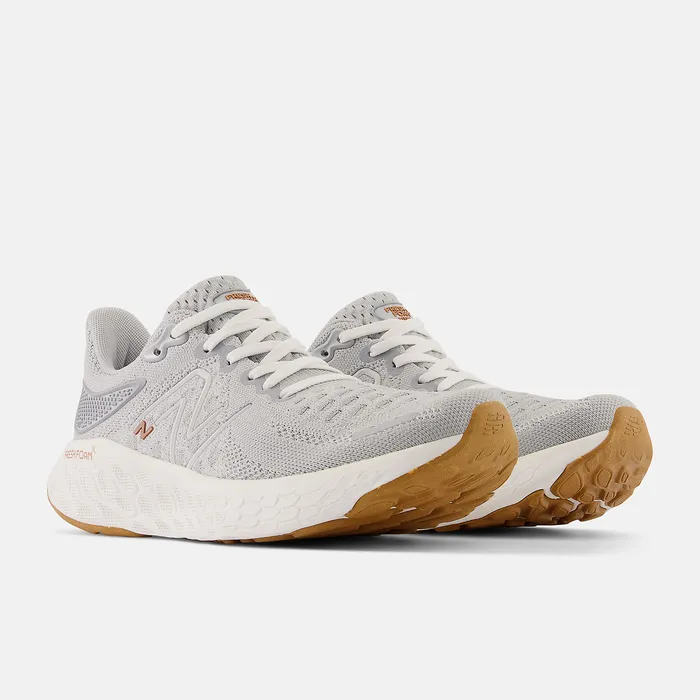 Walking New Balance Women Fresh Foam X 1080v12 Lounge Around Grey with Sea Salt and Copper Metallic Walking New Balance Women Fresh Foam X 1080v12 Lounge Around Grey with Sea Salt and Copper Metallic