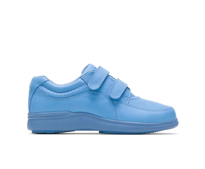 Walking Shoes Hush Puppies Women Power Walker Ii Blue Surf Leather