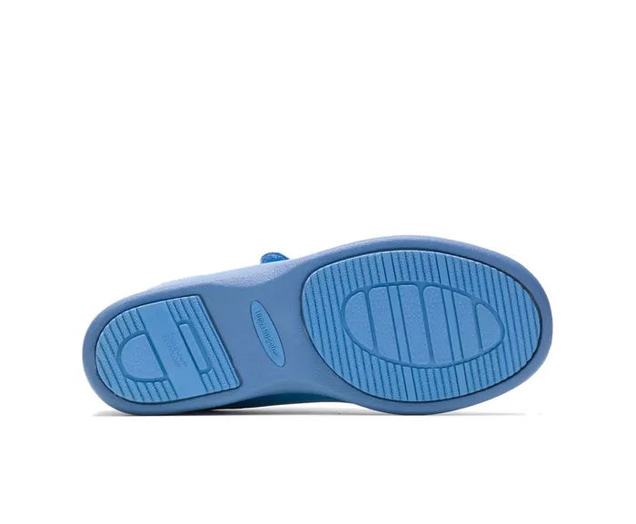 Walking Shoes Hush Puppies Women Power Walker Ii Blue Surf Leather Walking Shoes Hush Puppies Women Power Walker Ii Blue Surf Leather