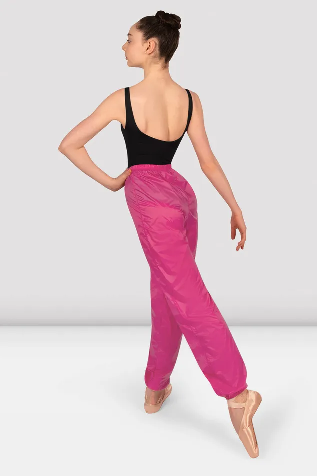Warmups Children Bloch Girls Ripstop Pants Raspberry