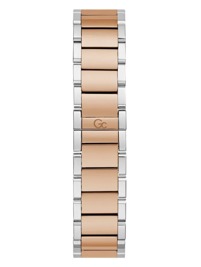Watches GUESS Women Gc Rose Gold and SilverTone Crystal Analog Watch Rose Gold Watches GUESS Women Gc Rose Gold and SilverTone Crystal Analog Watch Rose Gold