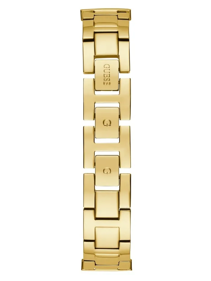 Watches GUESS Women GoldTone and Rhinestone Analog Watch Rose Gold Watches GUESS Women GoldTone and Rhinestone Analog Watch Rose Gold