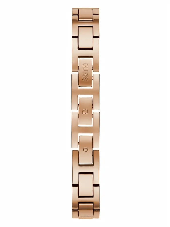 Watches Women Rose GoldTone Crystal Analog Watch Rose Gold GUESS Watches Women Rose GoldTone Crystal Analog Watch Rose Gold GUESS
