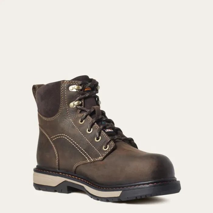 Waterproof Boots Women Ariat Riveter 6034 CSA Waterproof Composite Toe Work Boot Dark Brown Waterproof Boots Women Ariat Riveter 6034 CSA Waterproof Composite Toe Work Boot Dark Brown