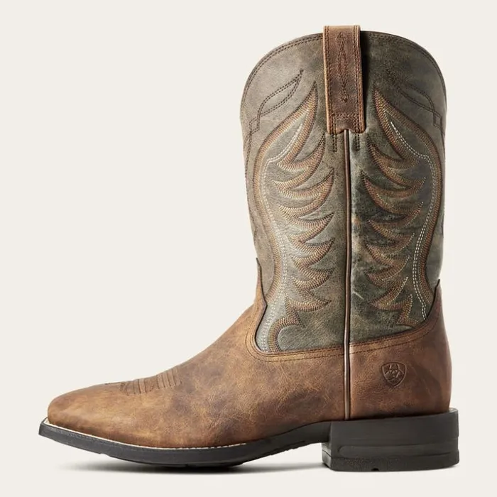 Western Boots Men Ariat Amos Cowboy Boot Sorrel Crunch Western Boots Men Ariat Amos Cowboy Boot Sorrel Crunch