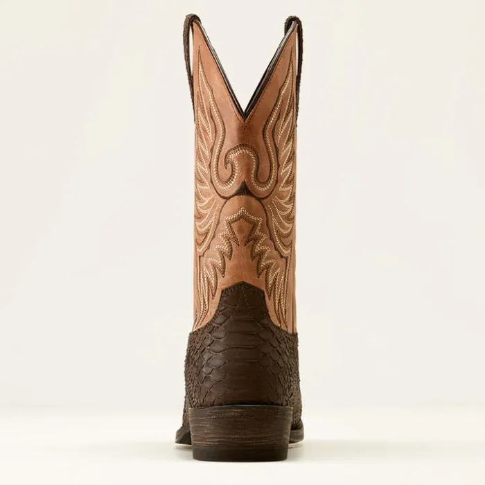 Western Boots Men Ariat Circuit High Stepper Python Cowboy Boot Chocolate Python Western Boots Men Ariat Circuit High Stepper Python Cowboy Boot Chocolate Python